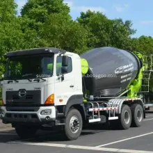 Hino 6x4 10 Wheeler 12 CBM Concreto de tránsito Concreto Camión de tránsito